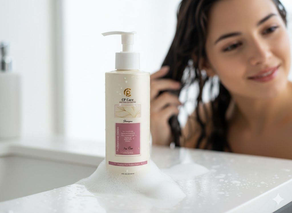 CP Care Shampoo lifestyle